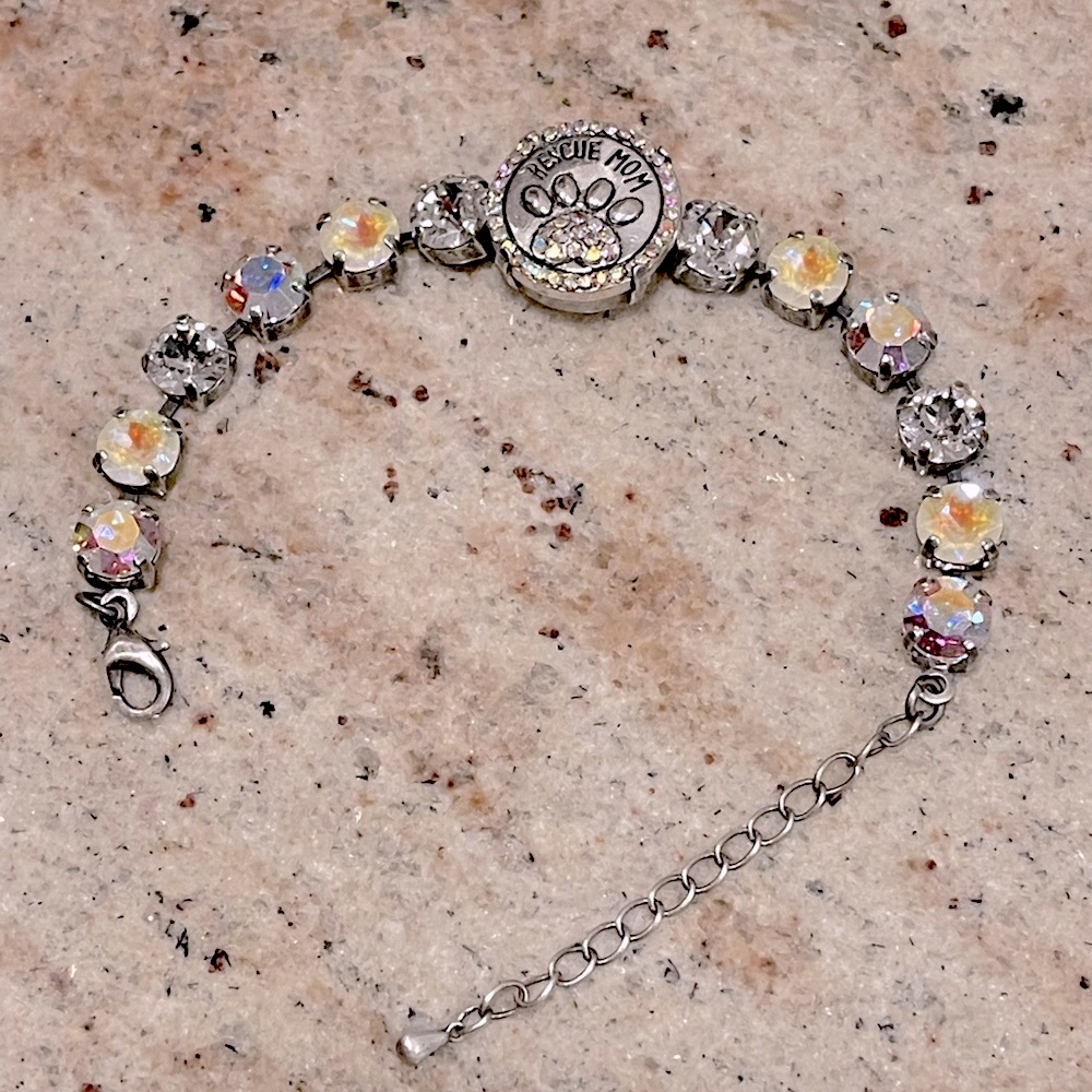 Crystal bracelet. Not Sabika.